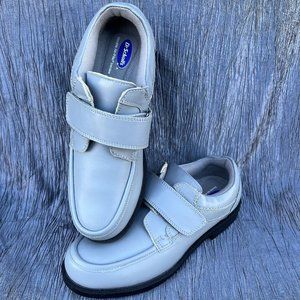 Dr. Scholl's 478-06 Gray EZ Strap slip on men's walking shoes Size 10D